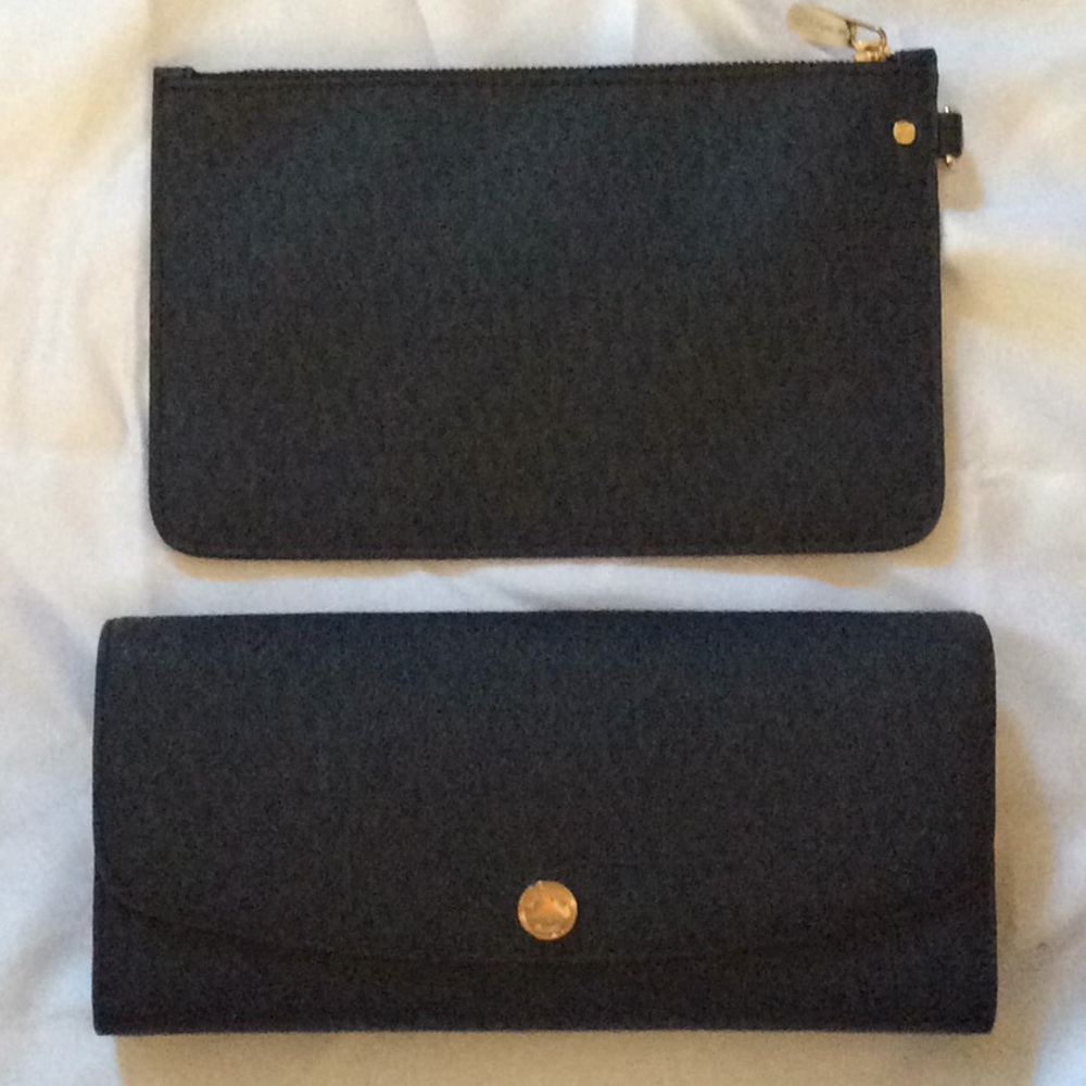 Matching Wallet, clutch purse & mini change purse